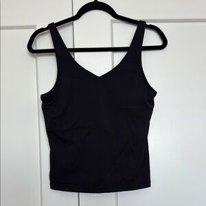 Women's Poshdivah Black Tank Top